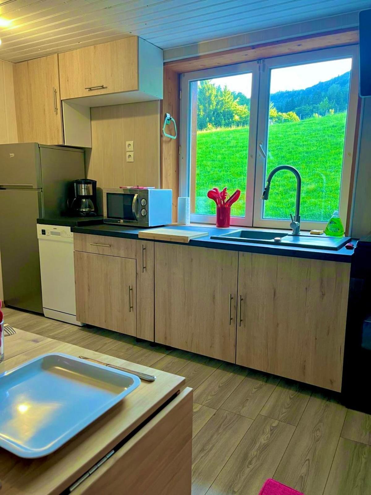 Appartement Dans Maison Familiale Bellevaux Dış mekan fotoğraf